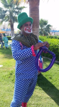 Arcadia fun fair 2016 clown